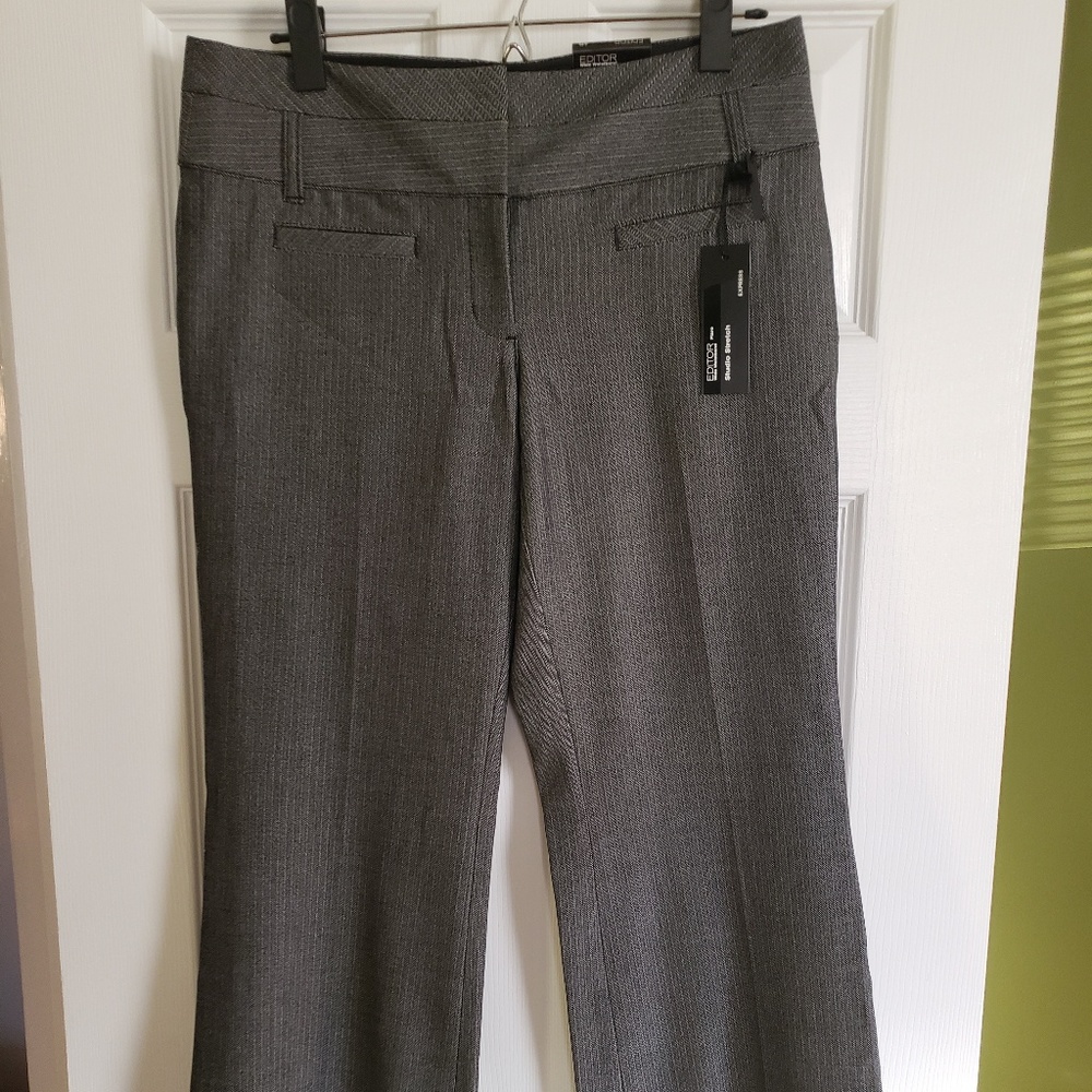 NWT Express Editor Flare Pants